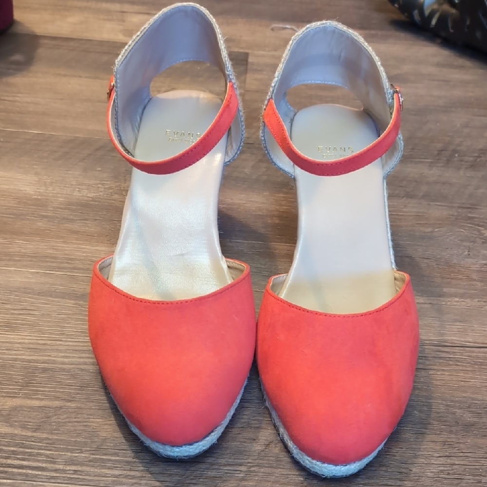 Chic Coral Espadrille Sandals